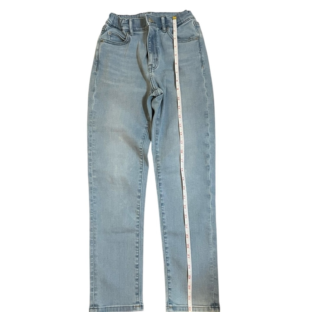 Uniqlo| Kids Light Blue Straight Leg Jeans- Size 9-10 years - Picture 5 of 11